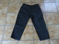 Rundholz DIP,Hose,Gr.L,helles Schwarz,Oberfläche beschichtet,Lagenlook