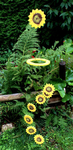 Mobile windspiel sonnenblumen - mobile,