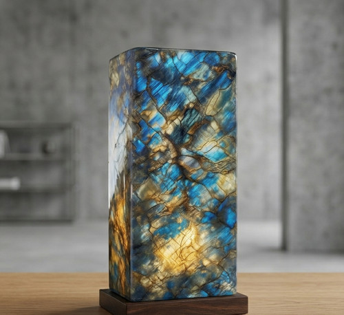 Labradorit kristall lampe - lampe,