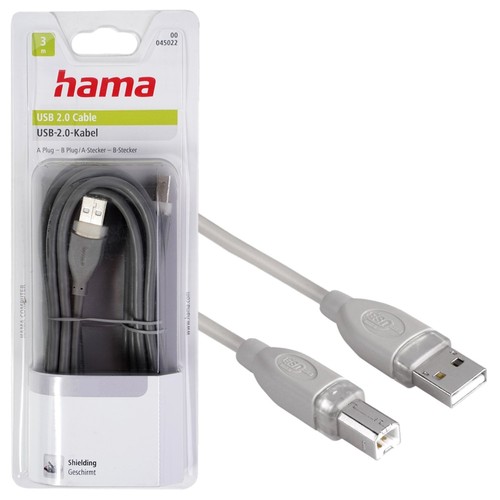 Hama usb kabel - hama, 3m