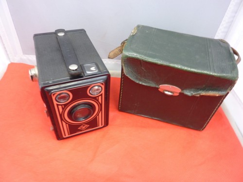 Vintage agfa boxkamera mit - vintage,