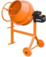 ATIKA Mix 130 Betonmischer Mörtelmischer Zementmischer | 230V | 600W | 2A Ware