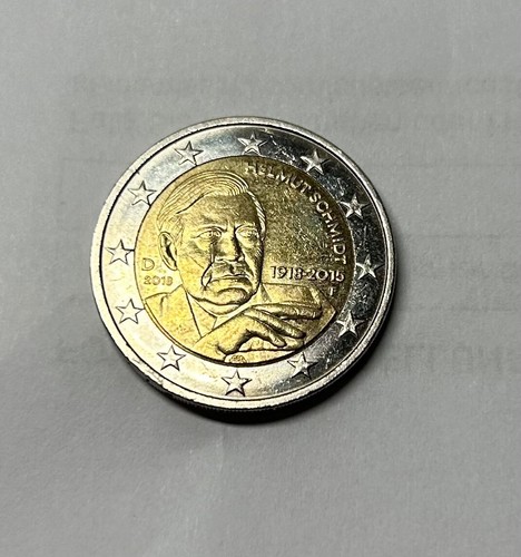 Euro münze helmut schmidt - 2-euro-münze,,