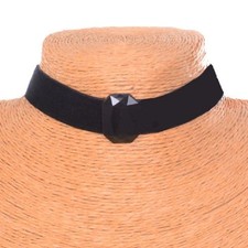 Choker Schwarz Kropfband