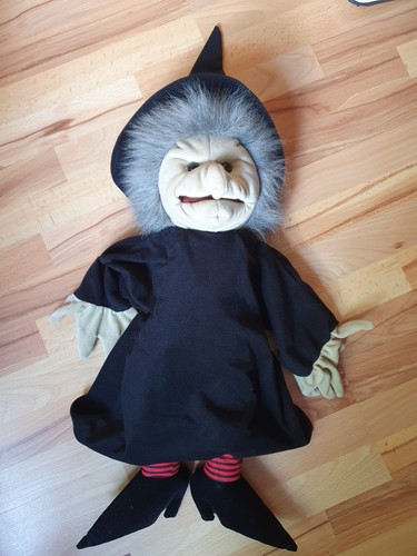 Hexe handpuppe gross folkmanis - handpuppe,