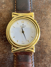 Vintage JUNGHANS MEGA, Damenuhr, Lederband, Funkuhr, Designuhr, Top