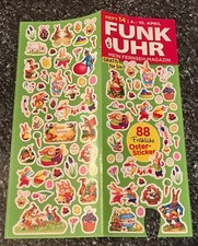 Großer Sticker Bogen aus