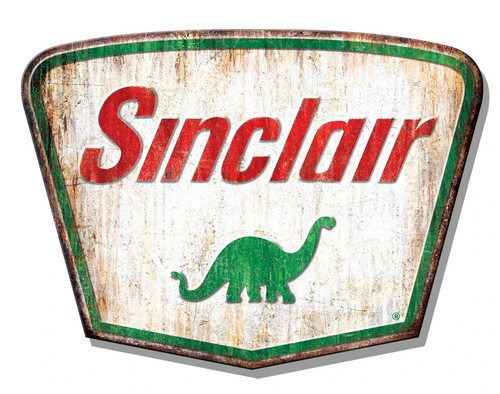 Usa schild sinclair dino oil - dino,