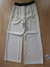 ASOS Design – Weite Smokinghose in Cremeweiß NEU