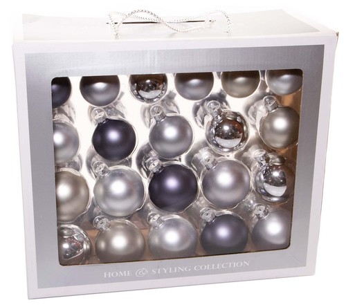 Echt glas christbaumkugeln set - echt,