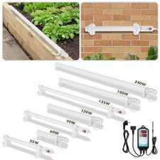 Frostwächter Gewächshaus Elektrische Stabheizung Gewächshausheizung 55W-240W