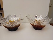 Humppila Finland Northern lights bowl 1970s vintage