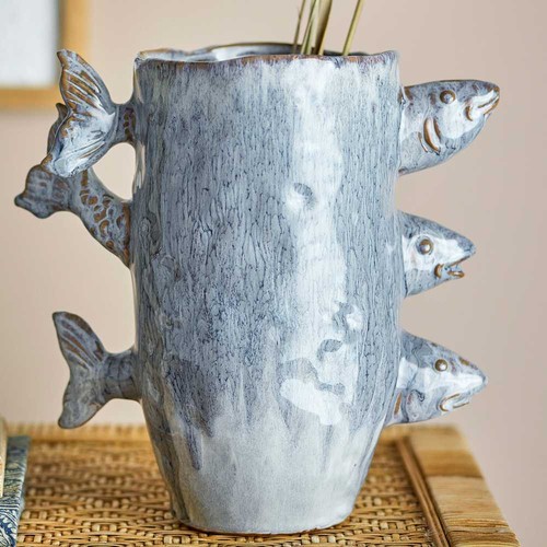 Bloomingville vase tace blau - vase,