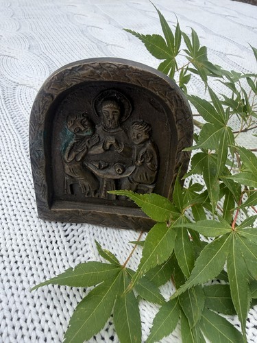 Bronze relief egino weinert - bronze,