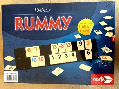 Noris spiel deluxe set rummy - noris, deluxe-set