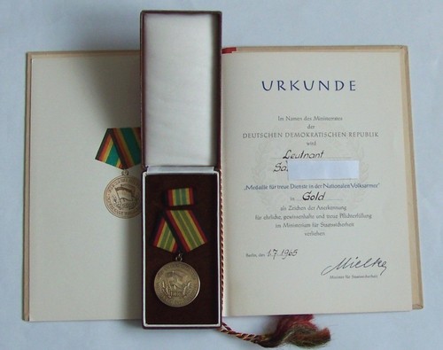 Stasi mfs mielke - mielke,, medaille
