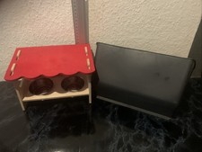 Futterhaus und Heuraufe Plastik für Hasen wenig genutzt Maße siehe Fotos