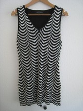 Nicowa Häkel Sommer Kleid Gr. 40 schwarz / weiß Neupreis 99,95€