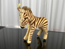 Steiff Tier 6412.00 Stofftier Zebra 13 cm. Top Zustand   