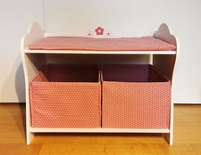 Puppenwickelkommode Fiori 48x29x40 cm Puppenmöbel - Bayer Chic 2000 505 99 