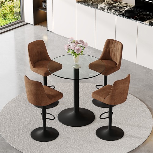 Bar set glastisch - glastisch, 4