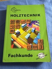 Holztechnik Fachkunde | Buch |