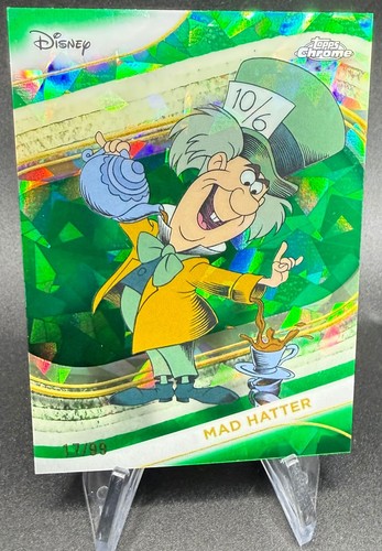 Topps disney sapphire chrome - disney,