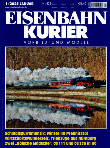 Eisenbahn kurier 2025 - eisenbahn, 01/2025