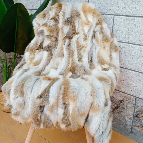 100 natürlich kaninchen pelz - 100%,