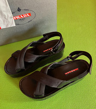 Prada Sandalen Plateau NEU