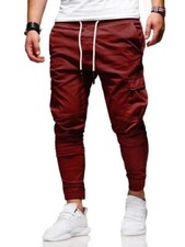 Neu Herren Cargo Chino Hose