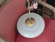   50er 60er Jahre Deckenlampe Hängelampe Ufo Rockabilly Nierentisch, Glas  