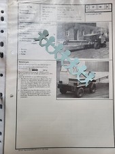 DDR Spezial KFZ Dumper WARAN 1501 F BG ab 1985 KFZ-Brief KTA Vorl. f. Zulassung