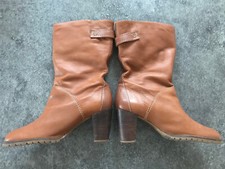 Cognacfarbene Stiefel von Marc O´Polo, Gr. 41