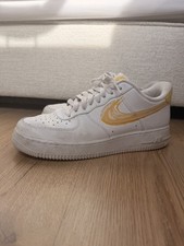 Nike Air Force 1 Weiß Gelber
