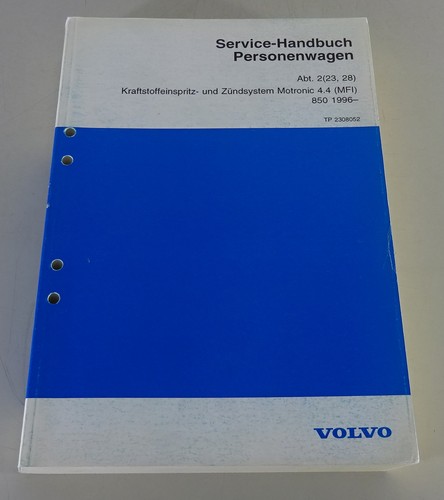 Werkstatthandbuch volvo 850 - volvo,