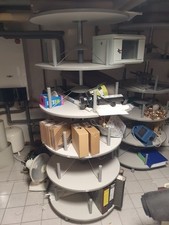 Ordner-Drehsäule Drehregal Büroregal drehbar Raumwunder Büro Gadget