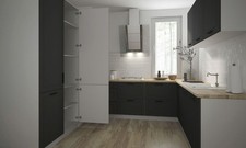 L-Form Küchenzeile KVANTUM