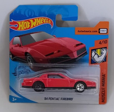 Hot Wheels - '84 Pontiac Firebird - 2020 - mit Error / Fehler - Felge schwarz -