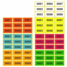 Etiketten / Aufkleber auf
