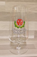 Bierglas alt Bürger Bräu