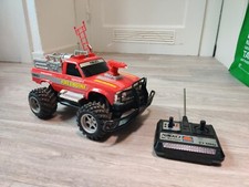 Nikko Fire Engine Rc Toyota Hi Lux Pompieri 1/14 Vintage No Taiyo Tyco