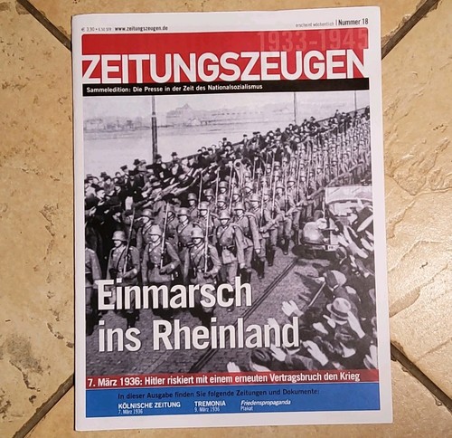 Zeitungszeugen 18 - zeitungszeugen, nr.