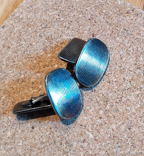 Silber manschettenknöpfe 835 - silber,