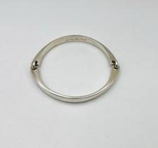 Modernistischer Silber Armreif