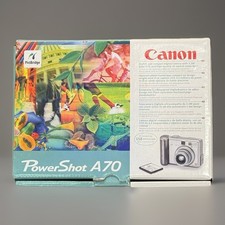 Canon Powershot A70 Point and Shoot Digitalkamera DEFEKT