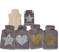 Kirschkernkissen mit Fleece Bezug 21x24cm Wärmflasche