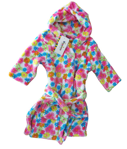 Fleece bademantel kinder - bademantel,