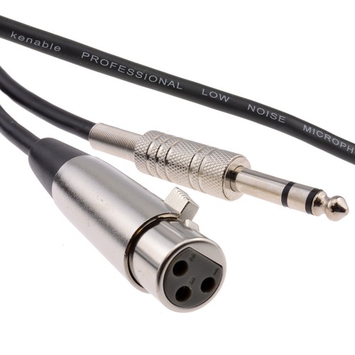 Xlr pin buchse sich 35mm - 3,