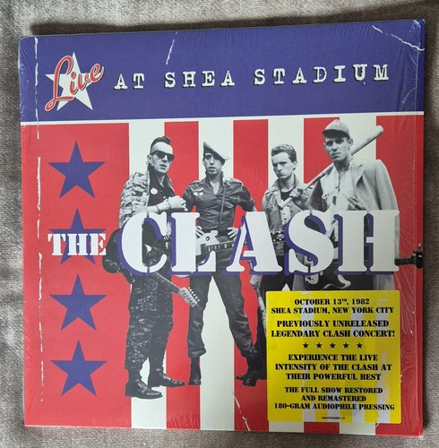 Vinyl the clash - the, live